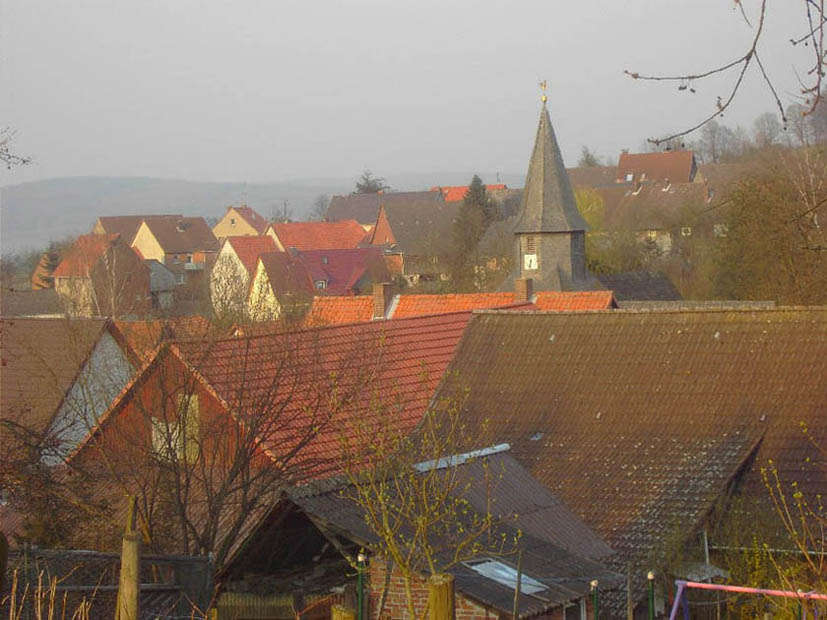 Dorfblick von Südwesten