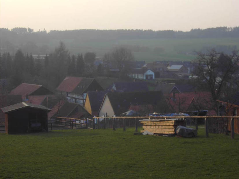 Dorfblick nach Westen